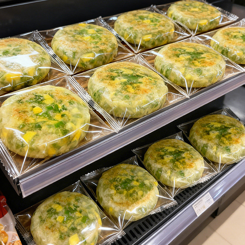 【手工地道】韭菜鸡蛋馅饼冷冻包子家常预制菜酥脆烙饼半成品ST,淘宝优惠券,粉丝福利购,淘宝优惠卷