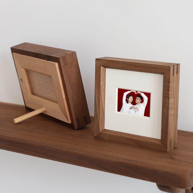 相框6寸8寸结婚登记照片框收藏框洗照片实木相框摆台,淘宝优惠券,粉丝福利购,淘宝优惠卷