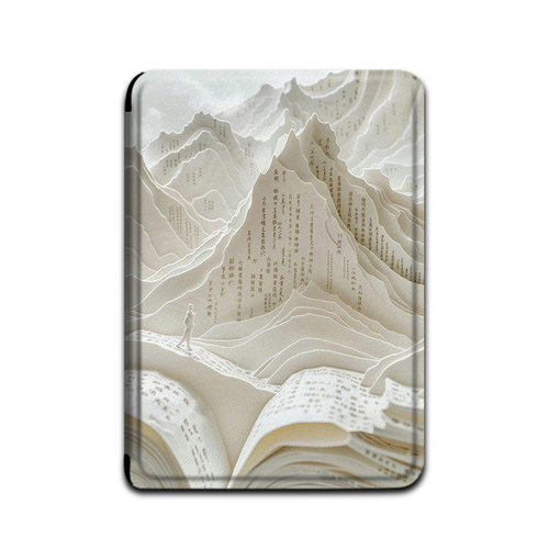 imobile电子书保护套适用掌阅light4c书本风景turbo个性ireader青春版neo山峰Light2/smart3电纸书阅读器壳潮 - 图0