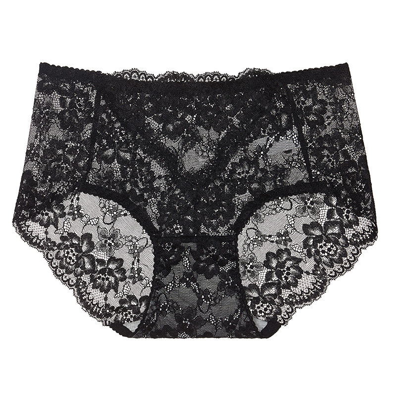 4条蕾丝内裤女中腰性感性惑情调女生纯欲短裤新款纯棉裆夏季薄款,淘宝优惠券,粉丝福利购,淘宝优惠卷