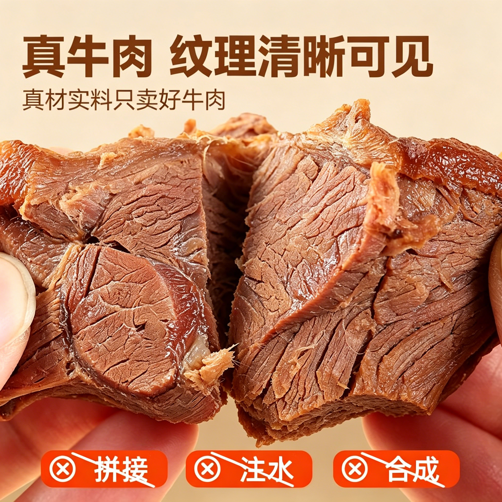 酱牛肉开袋即食卤味熟食低减卡脂肥健身代餐卤牛肉干主食解馋零食