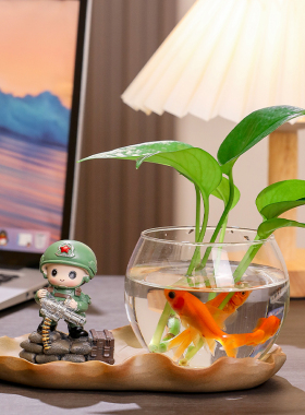 2025新款特种兵家居装饰水培花瓶