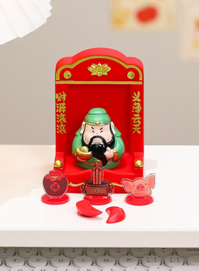 妈祖纪念品手办桌面装饰小摆件