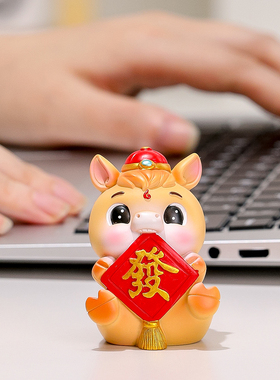 马到成功手办摆件国潮马吉祥物