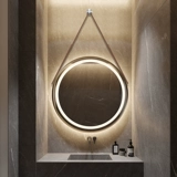 Умное зеркало в ванной комнате домохозяйственное настенное светодиодное прикосновение анти-туалет для ванной комнаты в ванной комнате зеркало в ванной комнате