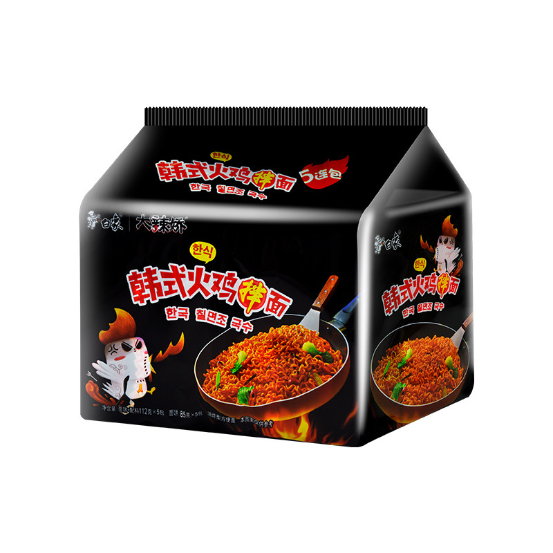 白象火鸡面大辣娇袋装韩式小龙虾 雷东食品方便面/拉面/面皮