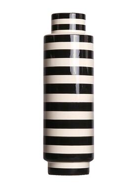 纹艺复兴花器现代北欧意式风陶瓷花瓶花插摆件 家居软装饰品用品