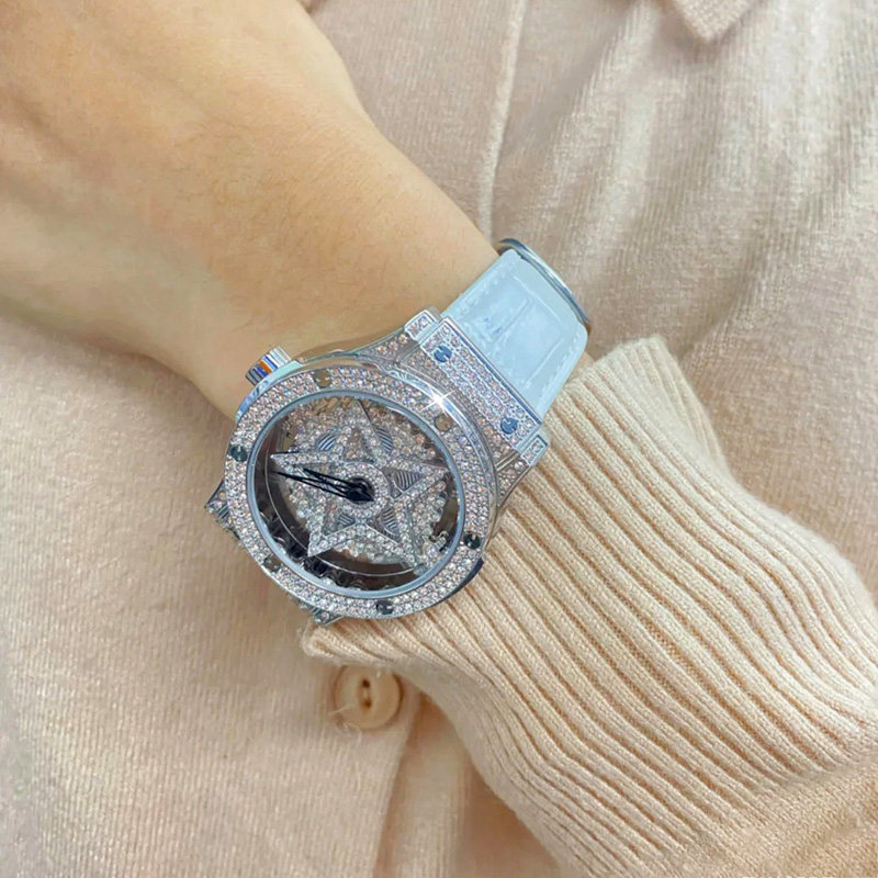 时来运转五芒星女2021年新款感手表 意鸣国产腕表