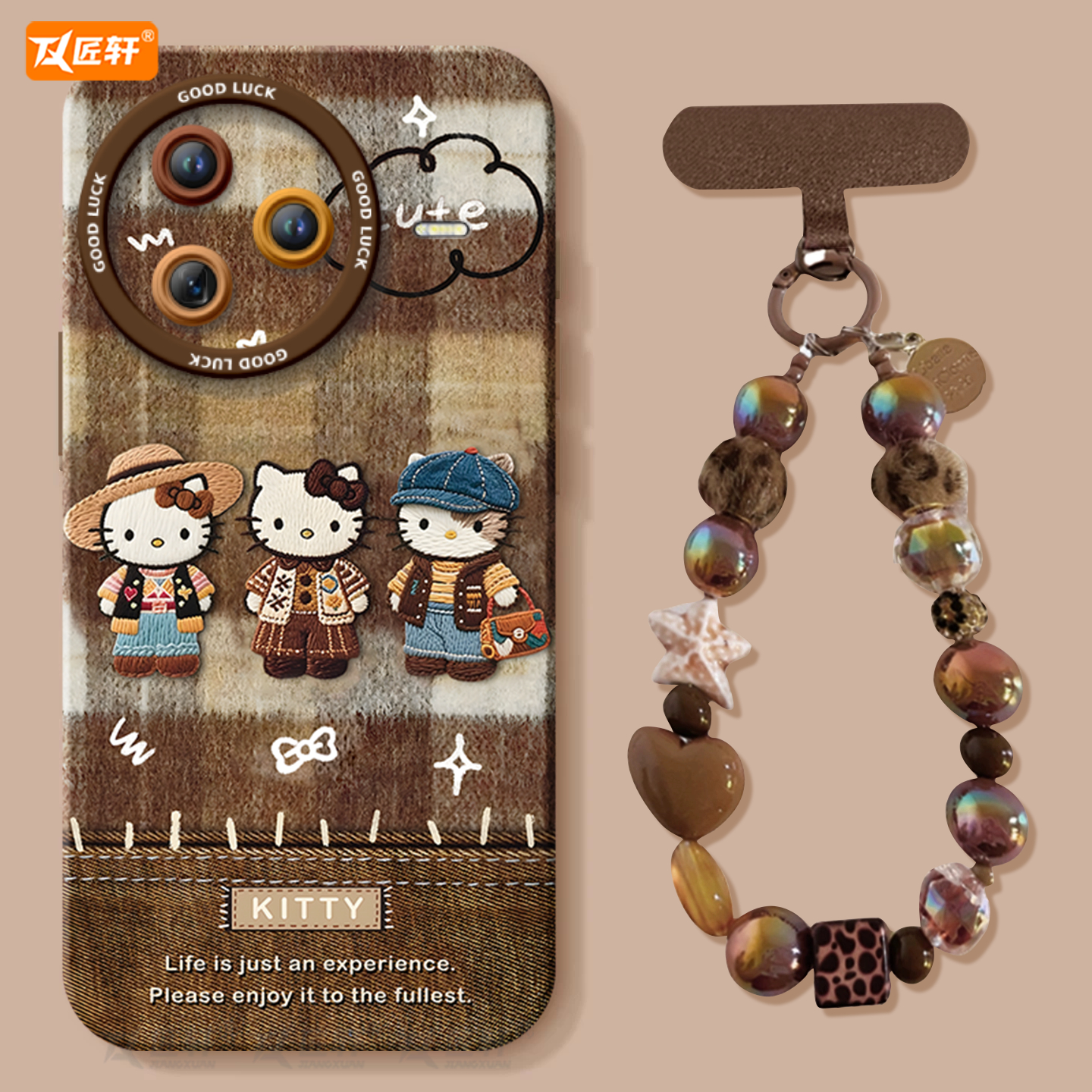 Kitty适用红米k80手机壳新款k70pro保护套K40游戏增强版小米K50至尊redmi全包k60por外壳redmik30系列 - 图1