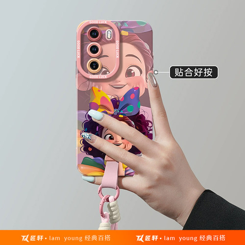公主适用oppoReno12手机壳reno13pro新款reno9硅胶7se液态rone8por全包oppo软reno6女0PP0防摔5pro+套reno11 - 图1