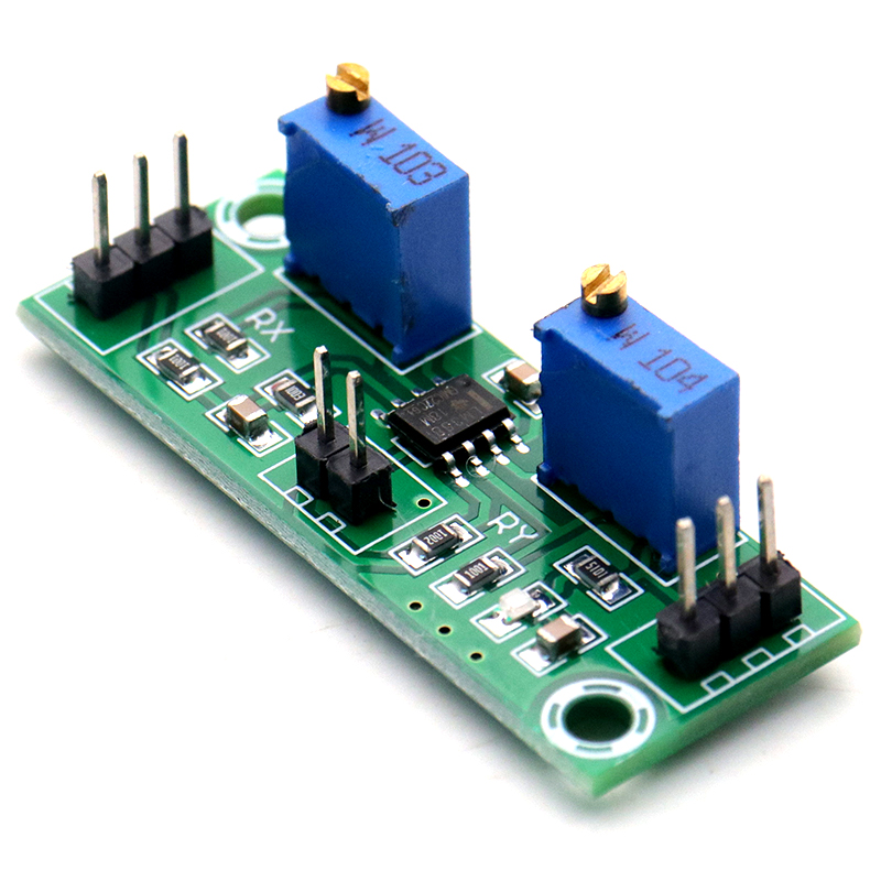 LM358弱信号放大器电压放大器二级运算放大模块单电源信号采集器-图0
