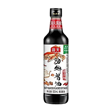 海天海鲜酱油500ml0添加[3元优惠券]-寻折猪