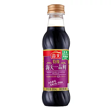 海天特级一品鲜酱油500ml 生抽提鲜调味佳选[2元优惠券]-寻折猪