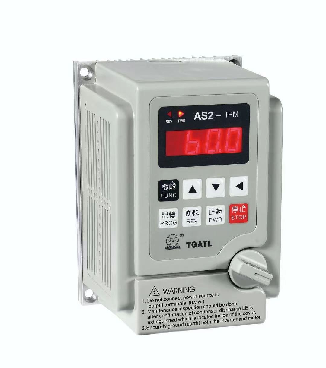 爱德利变频器单相220V AS2-107调速器0.75kw1.5kw2.2MS4爱得利IPM - 图1