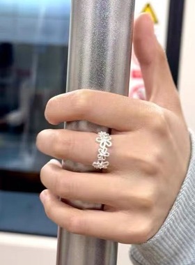 轻奢高级感小众设计食指戒指环