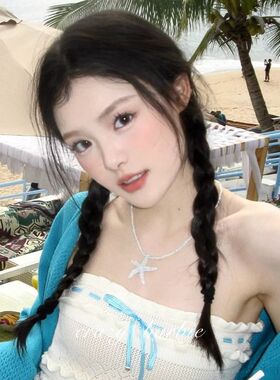 小众度假风可爱串珠项链