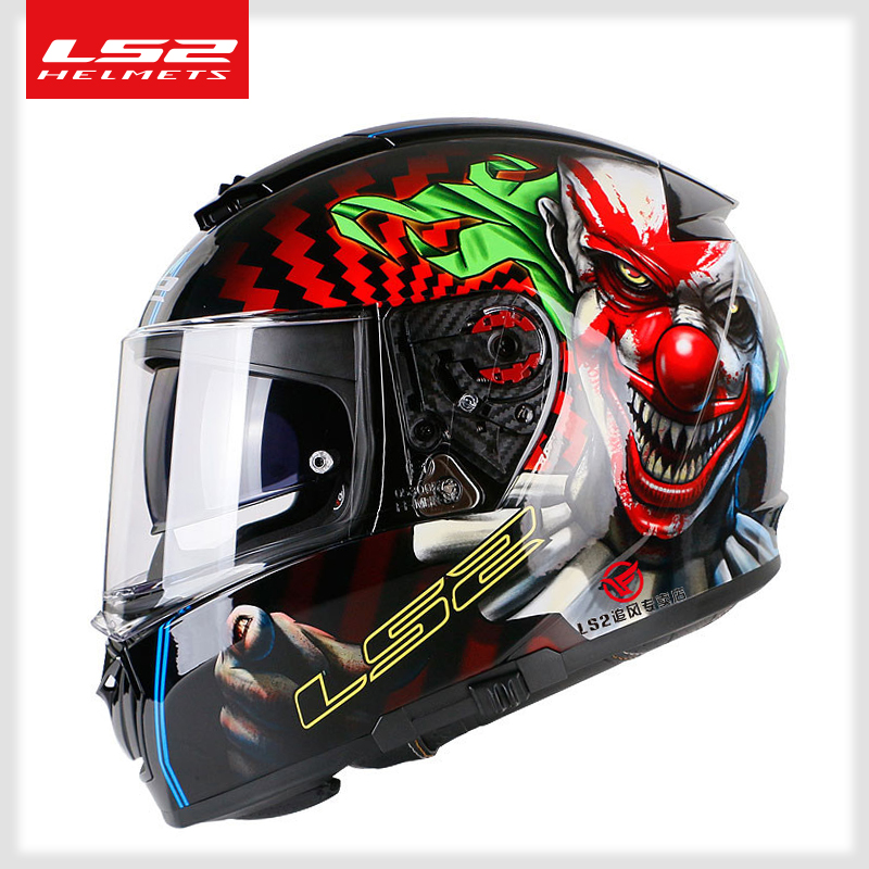 LS2头盔男摩托车全盔双镜片机车跑盔四季通用冬季官方旗舰3cFF390 - 图0
