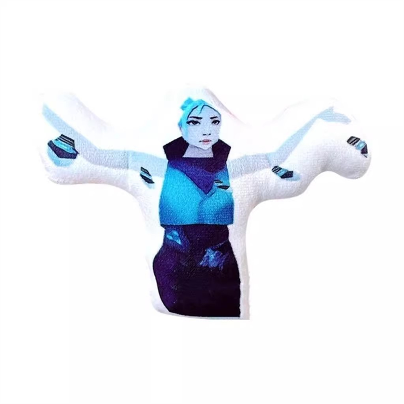 捷风语音挂件邦邦邦邦按压可发声玩偶无畏契约周边毛绒钥匙扣礼物 - 图3