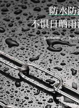 衣柜收纳链节省不锈钢晾衣链可多功能挂钩不锈钢晾衣链ins风