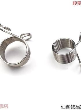 钩针带线神器绕线导线顶针戒指编织辅助器毛线钩织指环织毛衣配件