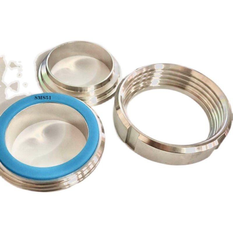 SMS不锈钢活接头密封垫蝶阀管道密封圈蓝色硅胶活接头密封圈包邮,淘宝优惠券,粉丝福利购,淘宝优惠卷