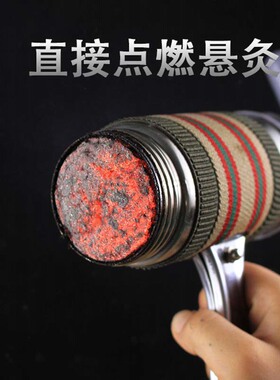 艾绒专用悬灸器艾绒成型器自制粗艾条艾柱手持艾灸支架控烟圈灸筒