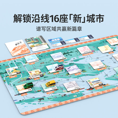 Yaofish鳐鳐鱼千年丝路纵横东南亚儿童桌游棋益智玩具生日礼物7+ - 图0