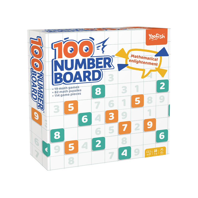 【套装】yaofish鳐鳐鱼百数板套装磁吸数学早教多功能蒙氏教具4+,淘宝优惠券,粉丝福利购,淘宝优惠卷