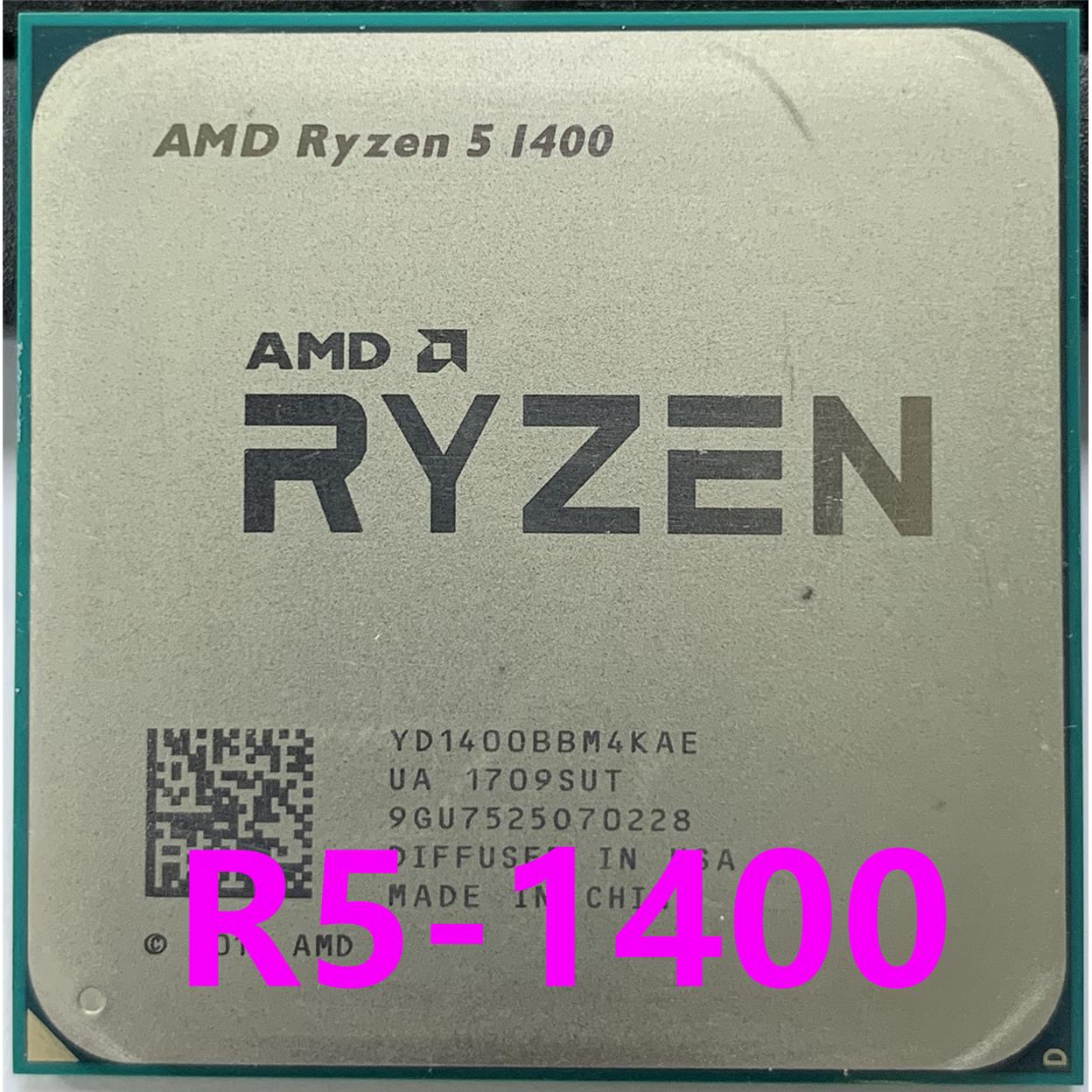 AMD Ryzen R3 1200 R3-1300 R5 1400 1500 1600 R7 1700 X AM4CPU-图1