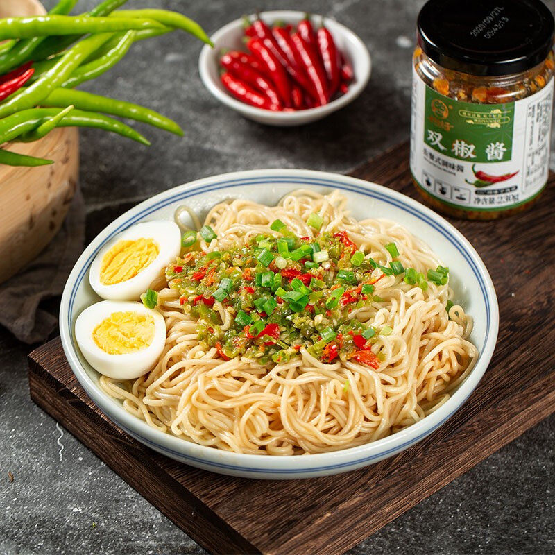 川娃子双椒酱230g辣椒酱超特辣四川农家风味剁椒酱拌面饭酱下饭菜,淘宝优惠券,粉丝福利购,淘宝优惠卷