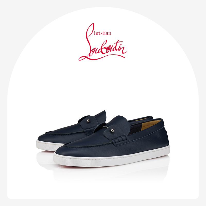 【新品】CL/路铂廷CHAMBELIBOAT 男士平底鞋帆船鞋红底鞋 - 图2