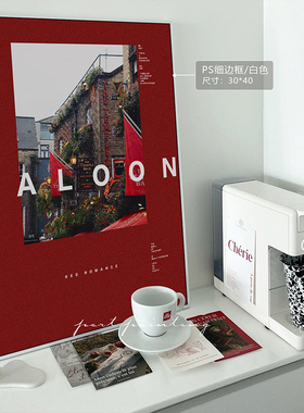 博主推荐创意时尚杂志海报装饰画餐厅客厅卧室挂画服装店潮流壁画