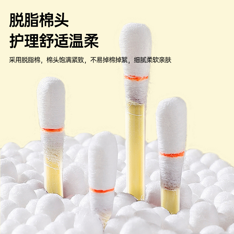 亚济药业苍耳子鼻炎精油棉签草本儿童成人通气护鼻塞痒专用棉棒型