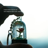 Лысная курица!