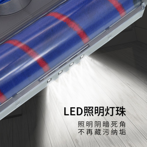 适配戴森吸尘器吸头V6 DC58 74 V7 V8 V10 V11配件地板刷软绒滚筒 - 图0