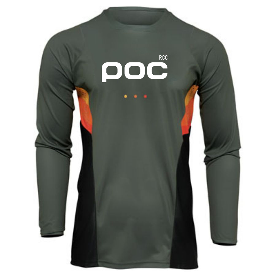 RCC Poc Outdoor Anti-UV Quick Dry Men's UPF 50 Long Sleeve T - 图0