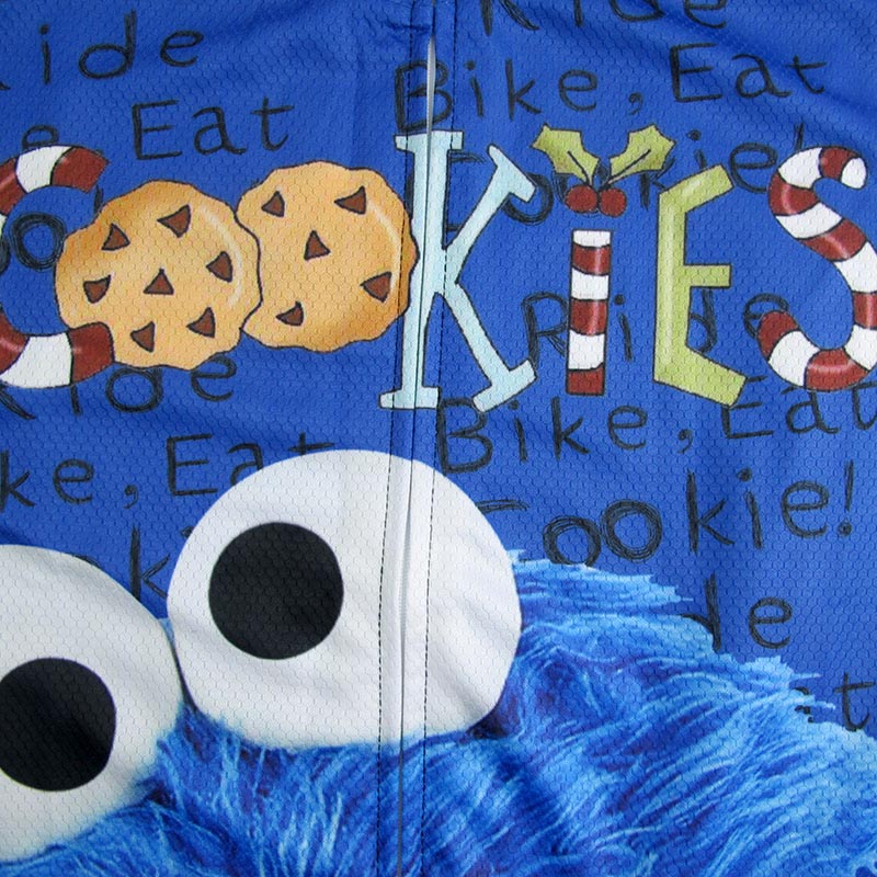 NEW 7 Cycling Jersey Styles Sesame Street Elmo Cookie Grover - 图2