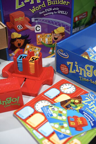 【栗栗巫】Thinkfun眼明手快时间乐串字乐Zingo游戏儿童益智玩具 - 图2