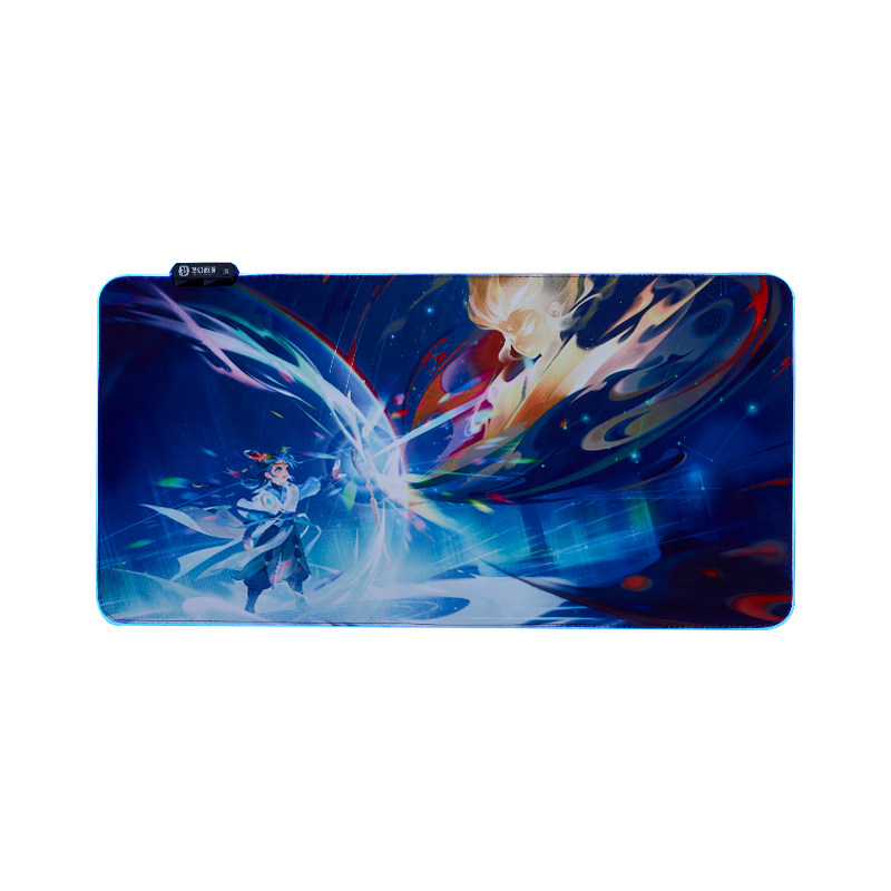 【新品】梦幻西游手游鼠标垫小夜灯数据线越星河款  网易官方正版