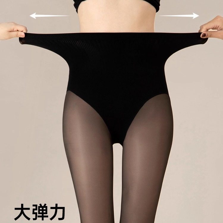 Ms.Myland比基尼空姐袜米兰妮假透肉连裤袜秋冬黑色光腿神器,淘宝优惠券,粉丝福利购,淘宝优惠卷