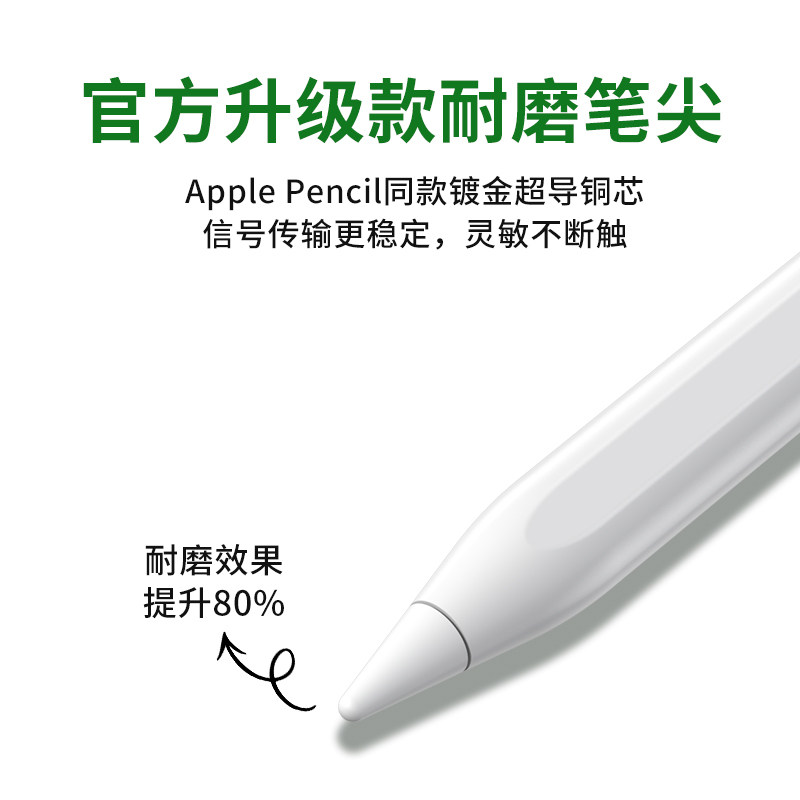 ipad触控笔适用于苹果ipad笔ipadpencil二代applepencil一代ipadair5笔2022防误触专用手写笔电容笔pro ...