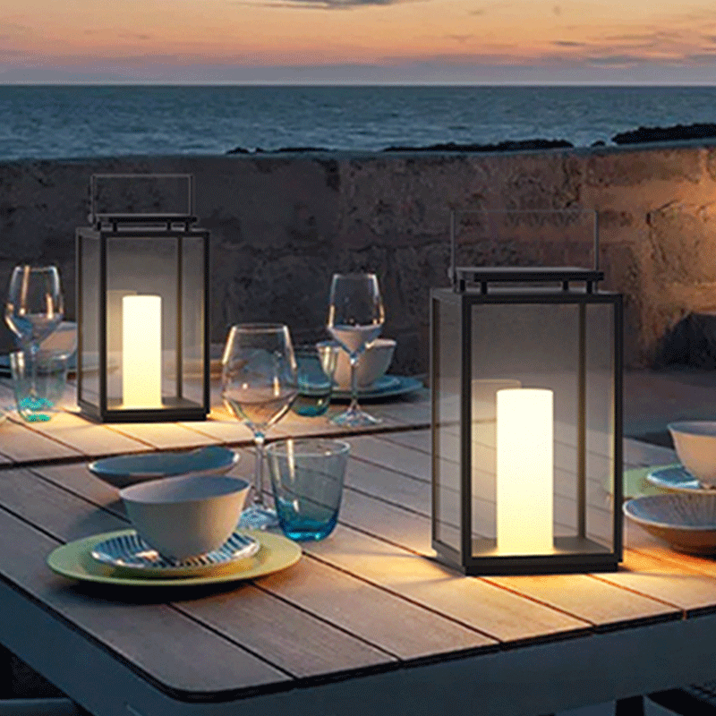 太阳能草坪灯户外防水手提灯别墅照明落地灯花园装饰氛围灯景观灯 - 图0