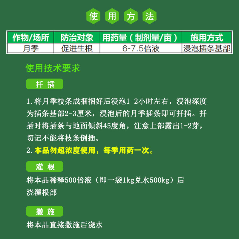 坪安芃芃苗木生根剂吲哚丁酸萘乙酸爆发式生根粉扦插移栽发根药剂 - 图1