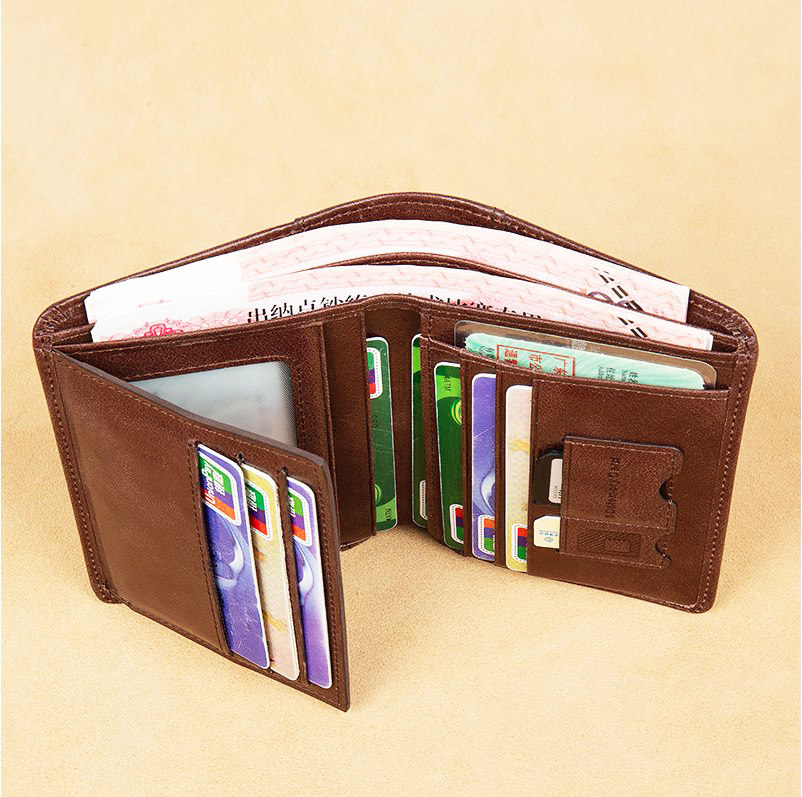 2021新款男士短款驾驶证一体钱包 曼卡茜妮箱包钱包