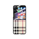 Shell film brown plaid Xiaomi mixflip mobile phone case
