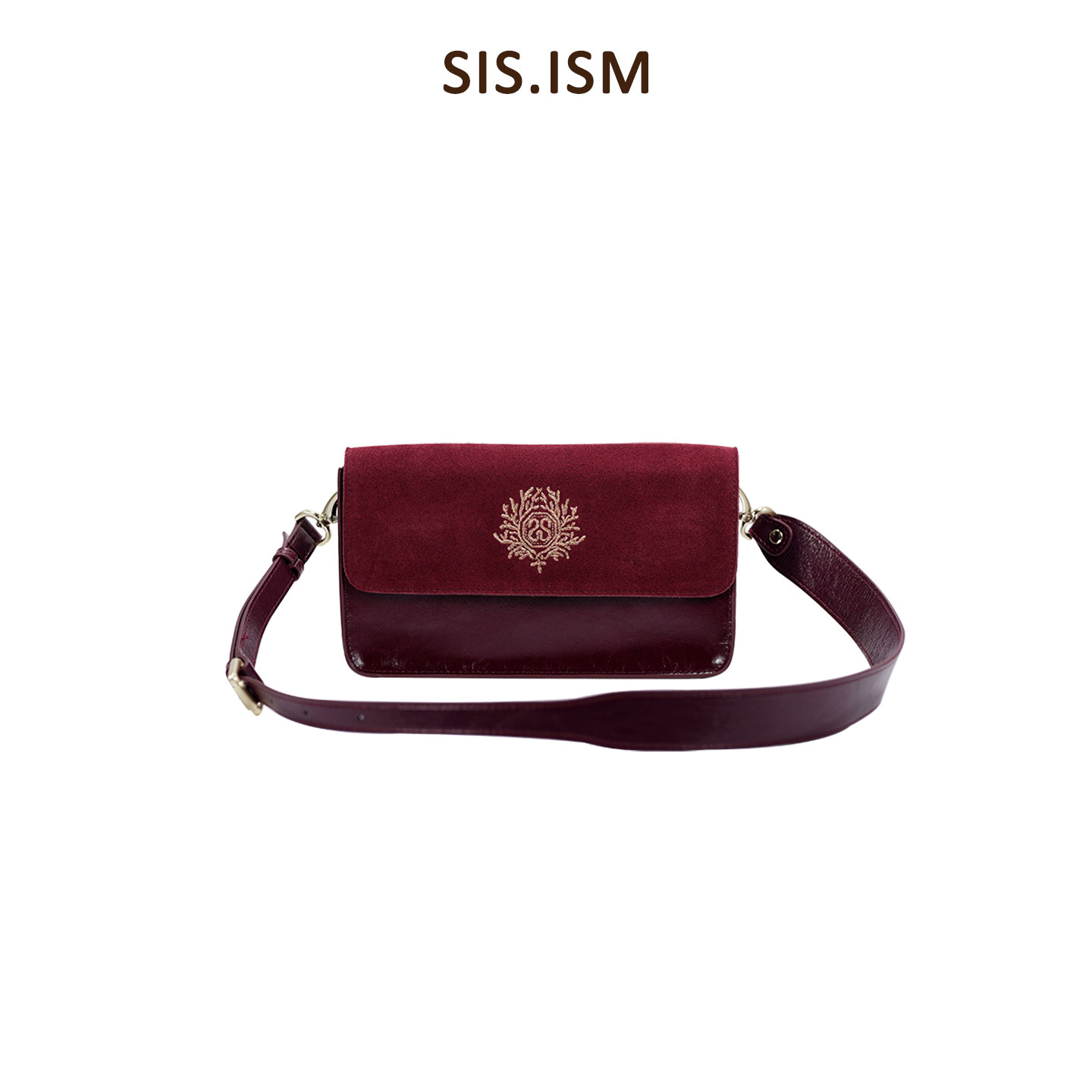 设计师原创姐妹主义马年新年新款秋冬红色牛皮小方包单肩斜挎包女,淘宝优惠券,粉丝福利购,淘宝优惠卷