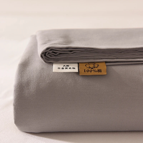 60支A类母婴级纯棉床单单件100全棉磨毛四季通用被单枕头套三件套 - 图3