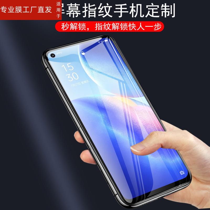 适用opporeno5k钢化膜opppreno5oppo解锁reno5k0ppo莫opporneo5k5g手机opporen05opporeon壳poopreno5opooren-图2