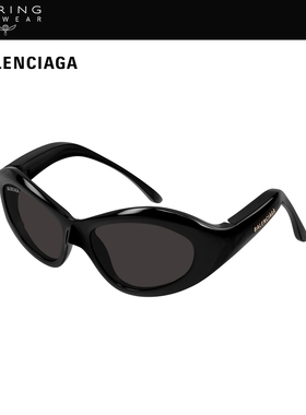 开云眼镜 巴黎世家BALENCIAGA男女同款猫眼全框太阳镜墨镜BB0386S