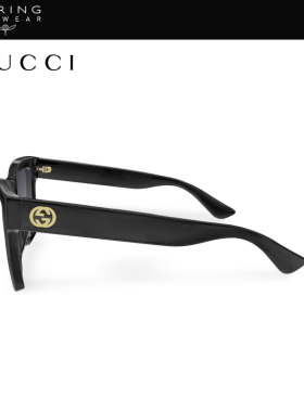 开云眼镜 古驰GUCCI猫眼墨镜男女同款防晒太阳镜墨镜GG1714S